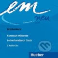 em neu 2008 Brückenkurs: 2 Audio-CDs zu Kurs- und Arbeitsbuch - Michaela Perlmann-Balme, Hueber