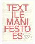 TEXTile Manifestoes - Pavel Liška, Robin Mudry, UMPRUM, 2023