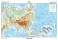 Asie - reliéf a povrch 1:42 500 000, Kartografie Praha, 2023