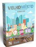 Spoločenská hra: Velkoměsto: Rozšířené vydání (Danny Devine, Paul Kluka a Steven Aramini). REXhry, 2023