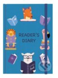 Denník - Reader's diary modrý (Albi). Albi, 2023