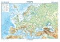 Evropa - reliéf a povrch 1:17 000 000 nástěnná mapa, Kartografie Praha, 2023