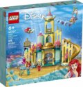 Spoločenská hra: LEGO® Disney 43207 Arielin podmorský palác (LEGO). LEGO, 2023
