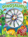 Kniha: Farebná maľovanka - Dinosaury (Foni book). Foni book, 2023