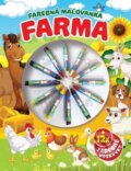 Kniha: Farebná maľovanka - Farma (Foni book). Foni book, 2023