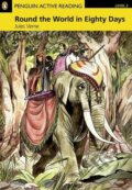 Kniha: Round the World in Eighty Day (Jules Verne). Penguin Books, 2008