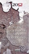 Kniha: Verše půldruhého srdce a jedné nuly (M.A. Rek). Mare-Czech, 2023