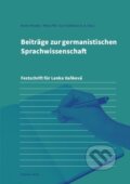 Beiträge zur germanistischen Sprachwissenschaft - M. Mostýn, M. Pišl, E. Polášková, Ostravská univerzita, 2023