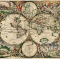 Puzzle: Carte du Monde, Produced in Amsterdam, 1689 (Grafika). Grafika, 2023
