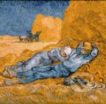 Van Gogh Vincent: La Sieste (d&#039;après Millet), 1890, Grafika, 2023