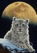 Schim Schimmel - Moon Leopard, Grafika, 2023