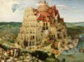 Pieter Bruegel the Elder - The Tower of Babel, 1563, Grafika, 2023