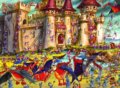 Puzzle: François Ruyer: Battle with dragons (Grafika). Grafika, 2023
