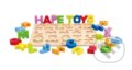 Puzzle: Vkladacie puzzle Abeceda 3 (Hape). Hape, 2015