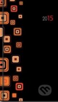 Minidiár PROFI - čierno/oranžový (Spektrum grafik). Spektrum grafik, 2014