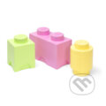 LEGO úložné boxy Multi-Pack 3 ks - pastelové, LEGO, 2023