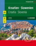 AA Chorvatsko-Slovinsko 1:150 000 / autoatlas, freytag&berndt, 2022