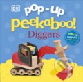 Kniha: Pop-Up Peekaboo! Diggers (Dorling Kindersley). Dorling Kindersley, 2023