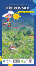 Ručně malovaná cyklomapa Přerovsko, Malované Mapy, 2023