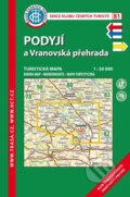 Podyjí, Vranovská přehrada 1:50 000, Klub českých turistů, 2023