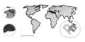Dizajnová drevená mapa sveta LINE, 68travel, 2023