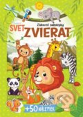 Kniha: Svet zvierat + 50 nálepiek (Foni book)