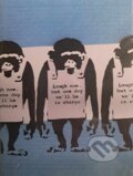 Banksy pohľadnica opice (CMA Group). CMA Group, 2023