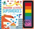 Fingerprint Activities: Superheroes - Fiona Watt, Candice Whatmore (ilustrátor), Usborne, 2023