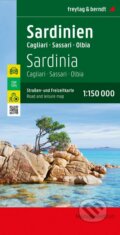 Sardinie 1:150 000 / automapa, 2023