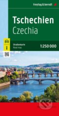 Česko-Slovensko 1:250 000 / automapa (freytag&berndt). freytag&berndt, 2022