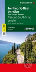 Trentino-Alto Adige-Venetia 1:200 000 / automapa, freytag&berndt, 2022