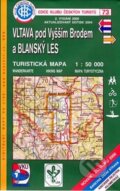 Vltava pod Vyšším Brodem a Blanský les - Turistická mapa - edice Klub českých turistů 73, Klub českých turistů, 2003