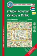 Střední Povltaví, Zvíkov /KČT 39 1:50T Turistická mapa, Klub českých turistů
