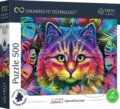 Puzzle: UFT Color Splash: Hypnotizující pohled (Trefl). Trefl, 2023
