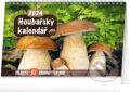 Stolní Houbařský kalendář 2024, Notique, 2023