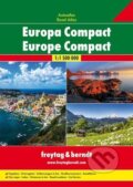 Europa Compact 1:1 500 000 / silniční atlas, freytag&berndt, 2017