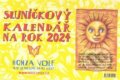 Sluníčkový kalendář 2024 - stolní - Honza Volf, Nakladatelství jednoho autora, 2023