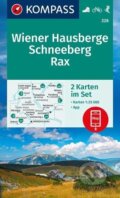 Wiener Hausberge, Schneeberg, Rax 1:25 000, Marco Polo, 2023