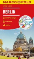 Berlín / mapa města (lamino) 1:12 000 (Marco Polo). Marco Polo, 2023