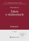 Zákon o sťažnostiach - Matej Horvat, Wolters Kluwer, 2023