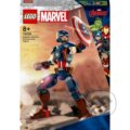 LEGO® Marvel 76258 Zostaviteľná figúrka: Captain America, LEGO, 2023