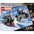 LEGO® Marvel 76260 Black Widow a Captain America na motorkách, LEGO, 2023