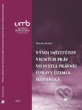 Vývoj inštitútov vecných práv vo svetle právnej úpravy územia Slovenska - Martin Skaloš, Belianum, 2021