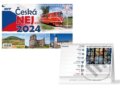 Česká NEJ… 2024 - stolní kalendář, MFP, 2023