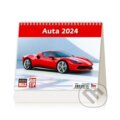Kalendář stolní 2024 - MiniMax Auta, Helma365, 2023