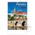 Kalendář nástěnný 2024 - Praha/Prague/Prag, Helma365, 2023