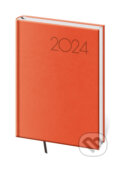 Diář 2024 týdenní A5 Print Pop - oranžová, Helma, 2023