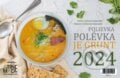 Kalendář 2024: Polévka je grunt, stolní, týdenní, Almatyne, 2023