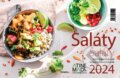Kalendář 2024: Saláty, stolní, týdenní, Almatyne, 2023