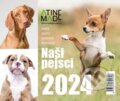 Kalendář 2024: Naši pejsci, stolní, týdenní, Almatyne, 2023